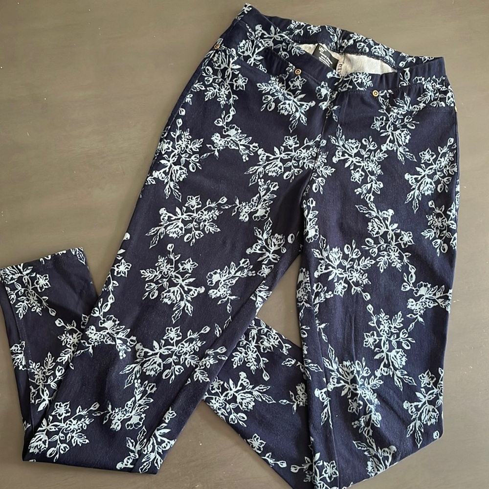 Floral print jeggings